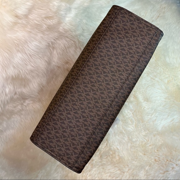 Michael Kors Kenly Tote Bag Tangerine - Picture 5 of 6